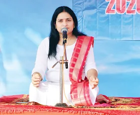 आध्यात्मिक तपोभूमि सिद्धाश्रम धाम में मनाया गया अन्तर्राष्ट्रीय योगदिवस 1 5a