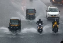 दिल्ली सहित देश के 15 राज्यों में भारी बारिश का ‘येलो अलर्ट’